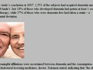 Statind Reduce Risk of Dementia