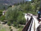 TRAIN A VAPEUR EN HAUTE PROVENCE (ANNOT - LE FUGERET)