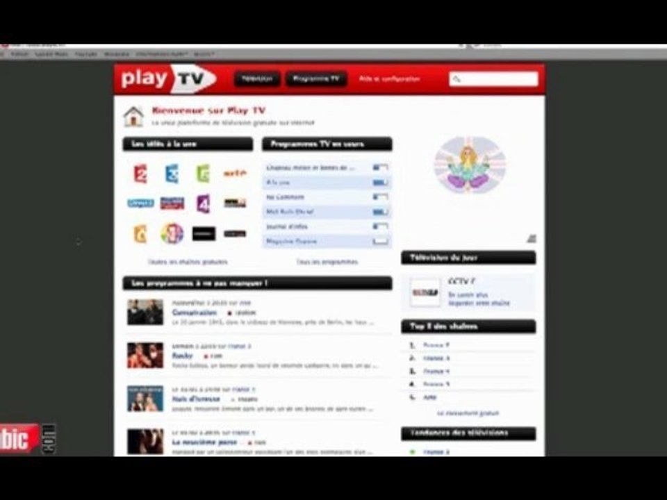 Play TV sur Clubic