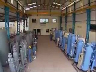 Hydrogen Gas Generated By The Process Of Water Electrolysis