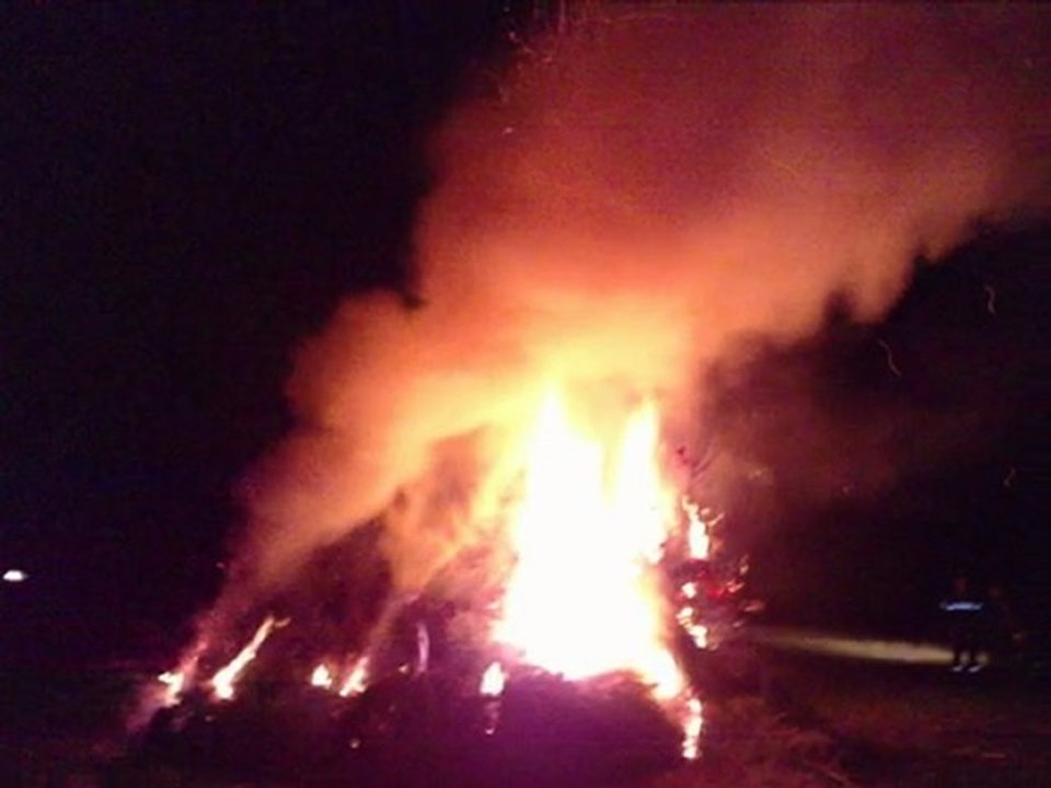 embrasement des sapins le 16/01/2010 a menoux