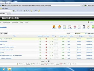 Joomla Video Tutorials - Joomla Help Guide by Opace ...