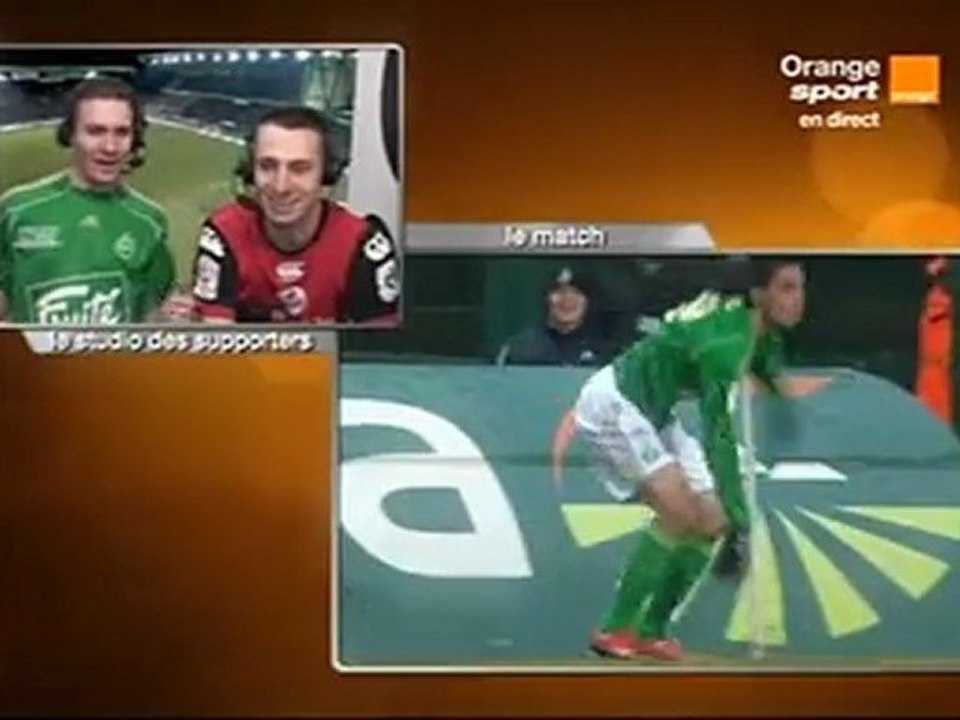 Studio des supporters : St-Etienne / Lille