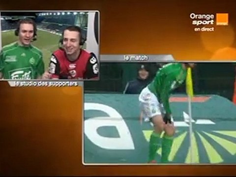 Studio des supporters : St-Etienne / Lille