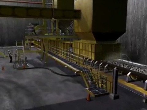 3d technical animation - mining process