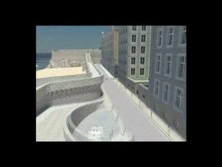 Saint-Malo Virtuel - Survol de la rue Guy Louvel