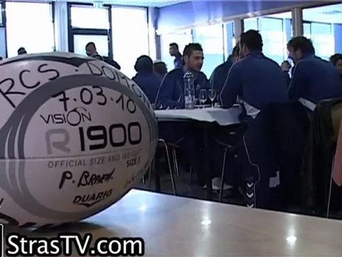 Les coulisses du Racing Rugby à Strasbourg
