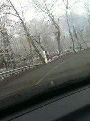 Les Landes sous la neige