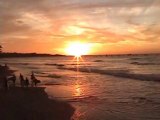 Sunset in Playa Tamarindo Beach, Costa Rica