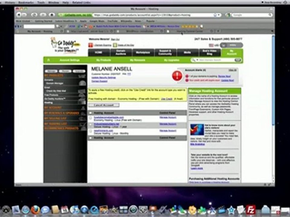Installing Wordpress on a Domain Host Go Daddy