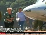 Presidenta Bachelet recorrió Constitución
