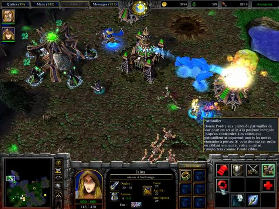 Warcraft III : Reign of Chaos 05 chapitre 4 campagne humain
