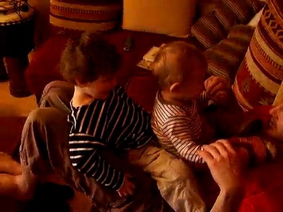 le cheval sur papa..