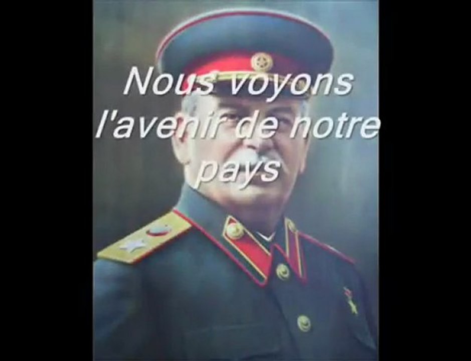 Hymne de l'URSS - CCCP