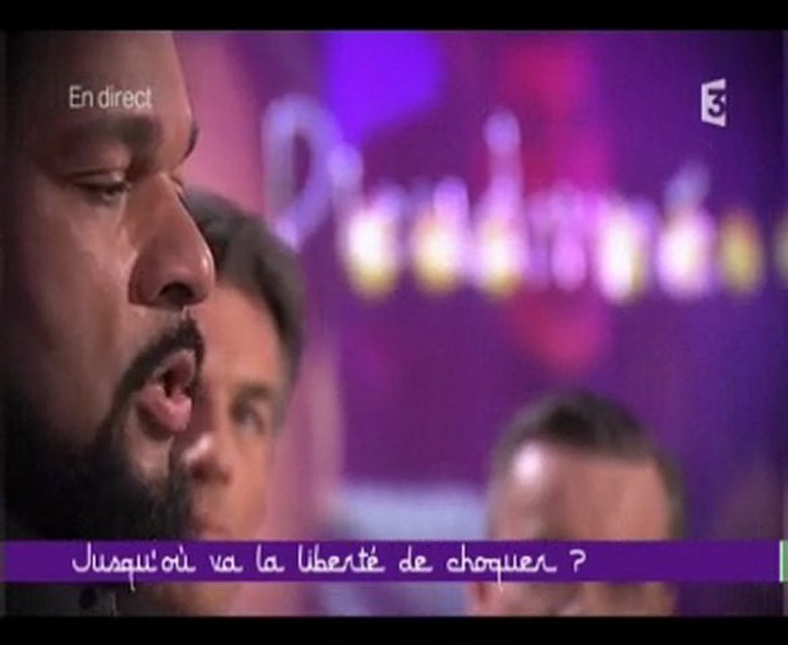 Jusqu'où va la liberté ...Dieudonné Gaccio ce_soir_ou_jamais