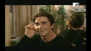 Christian Bale plays with fire
