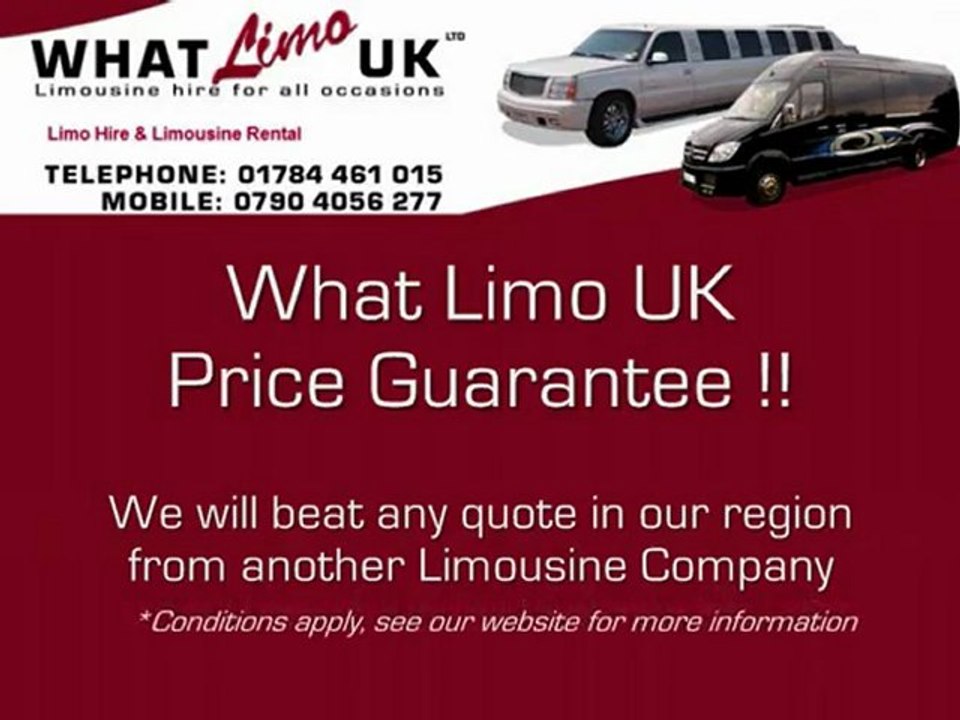 Limo Party Bus Hire Camberley, Guildford, Surrey, UK