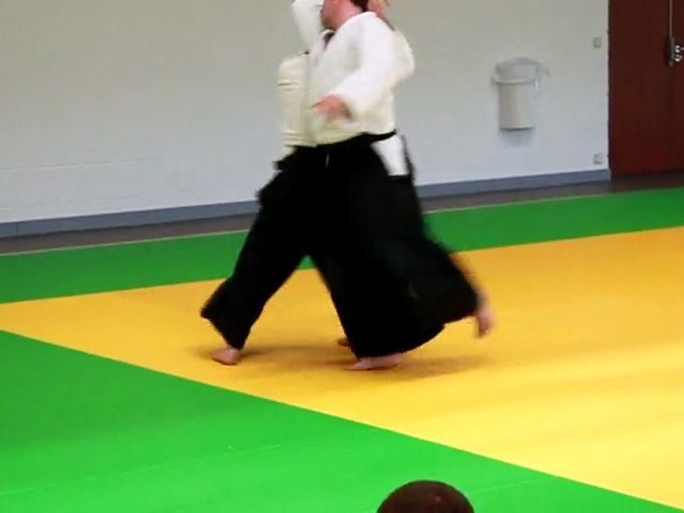 Katate doli shiho nage démonstration par P. Léon