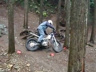 20100310 トライアル車に乗ってみよう！ 講習風景