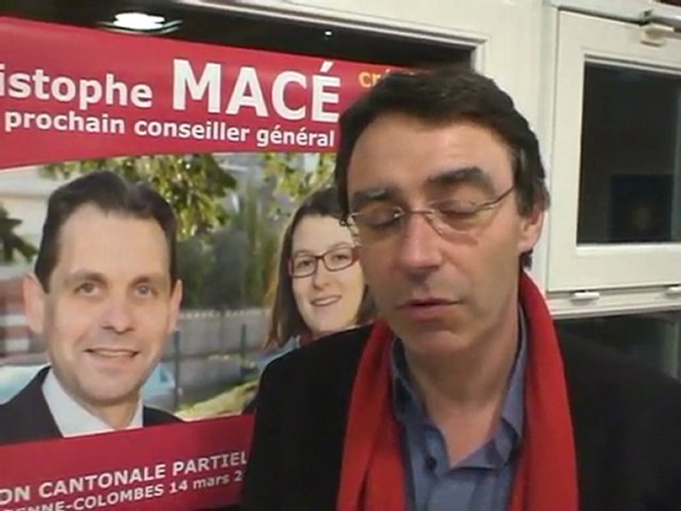 Pascal Buchet soutient Christophe Macé