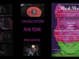 SOIREE ASSO PINK PONK INVITE DJ ANLYZ PUNKETTES DES ETOILES