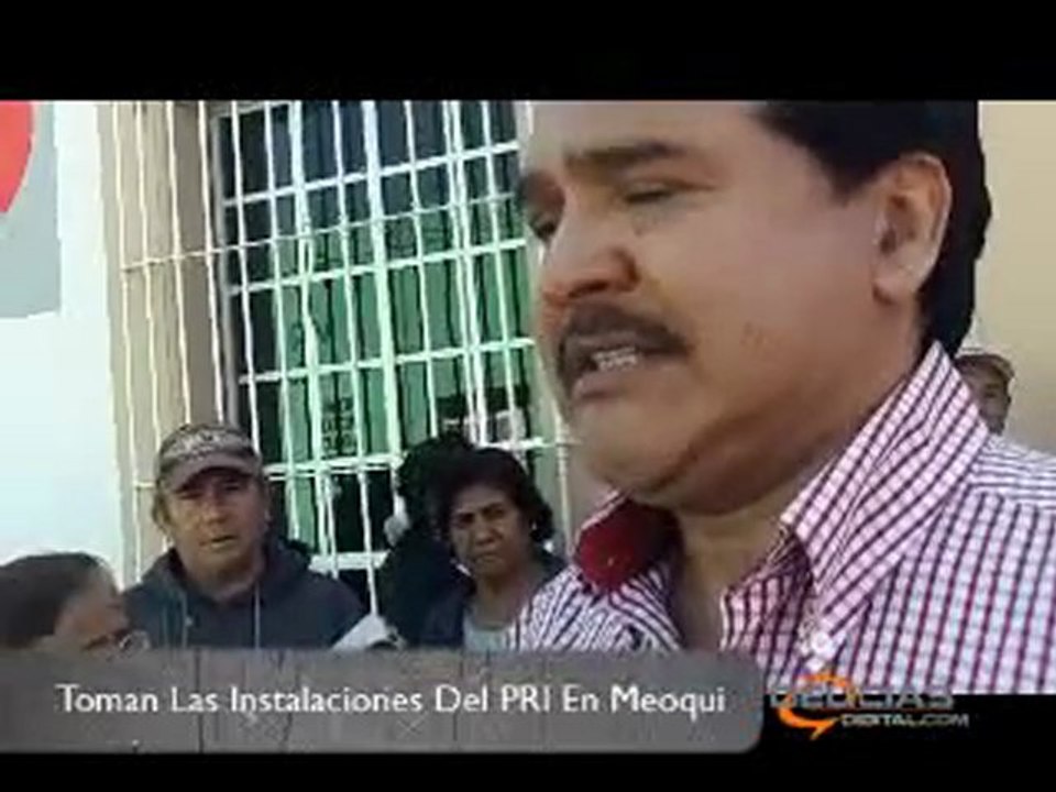 protesta en meoqui