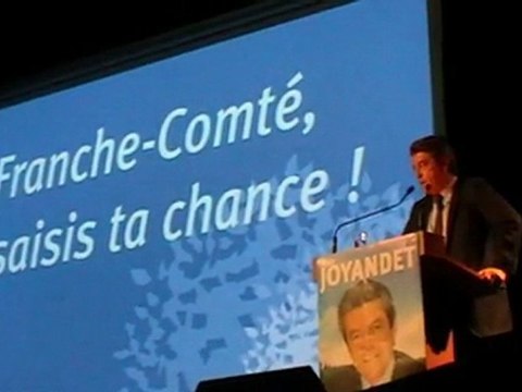 JOYANDET : COMMENT GERER LA REGION DE FRANCHE-COMTE