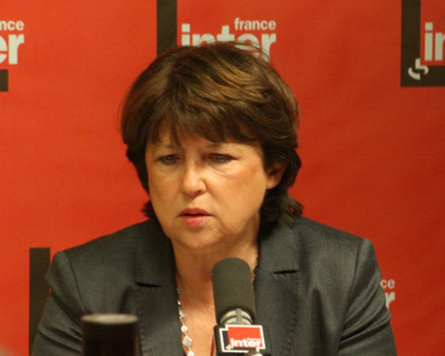 Elections régionales : Martine Aubry - France Inter