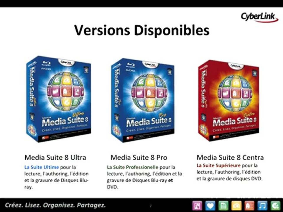 CyberLink Media Suite 8 - Présentation Produit