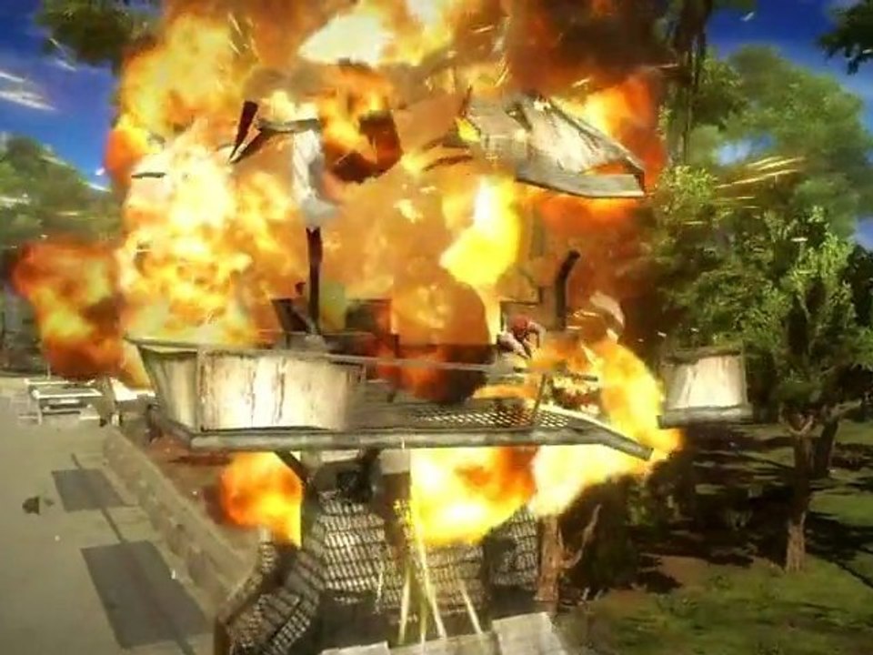 Just Cause 2 - Rocket Launcher Jump