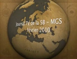Journal 5B - Fevrier 2010