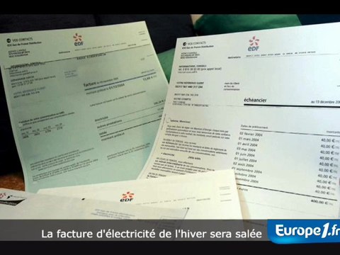 Les factures EDF gonflées par la météo