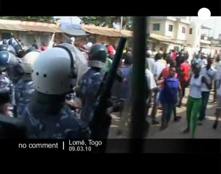 Togo: protest over poll results