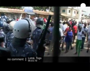 Togo: protest over poll results