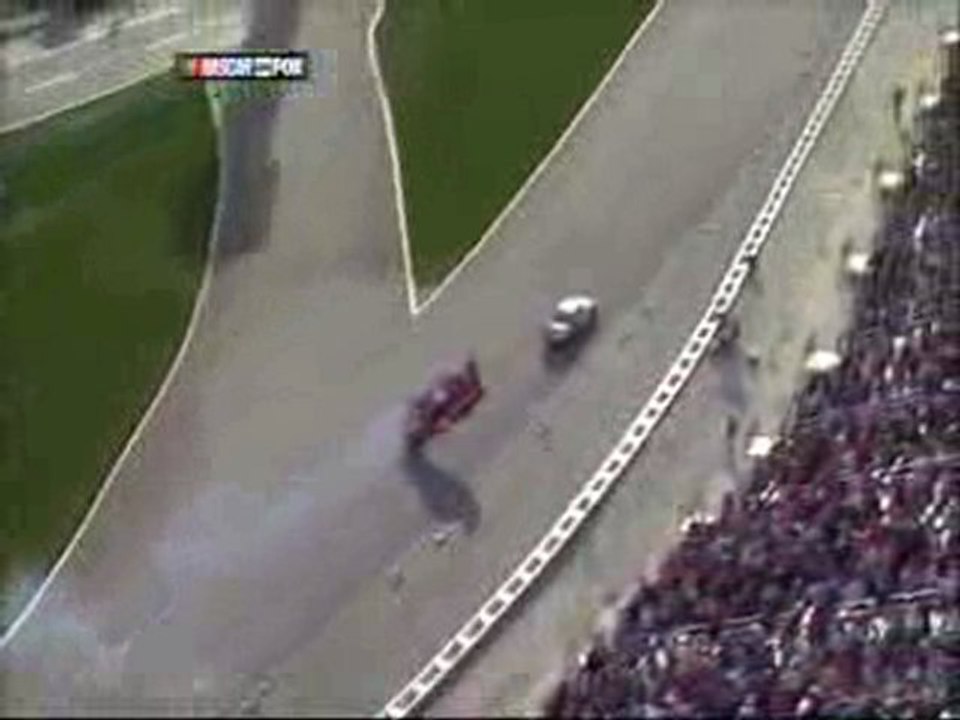 Carl Edwards Flips Brad Keselowski At Atlanta nascar