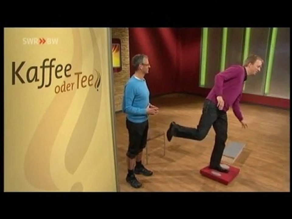 Der kyBounder beim Wadenmuskel- und Gleichgewichtstraining