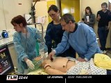 Simulation médicale à l'hôpital de Lyon