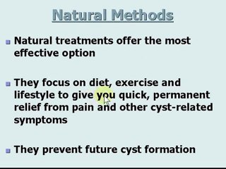 Remedies for Ovarian Cysts--Here's Your Best Option