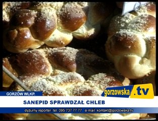 Sanepid sprawdza chleb