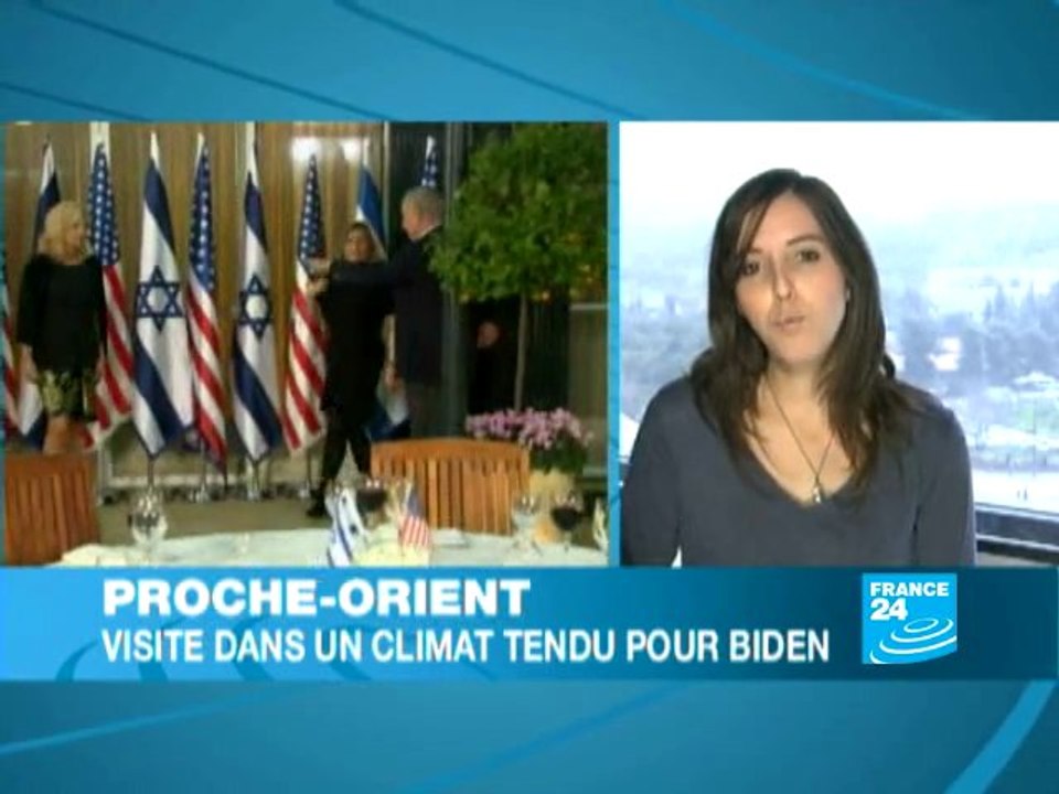 Proche-Orient : Vsite dans un climat tendu pour Biden