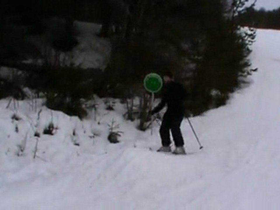 Chute Arthur ski 2010