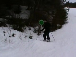 Chute Arthur ski 2010