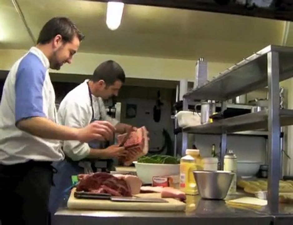 La Tour des vents à Monbazillac, visite d'une cuisine étoilé