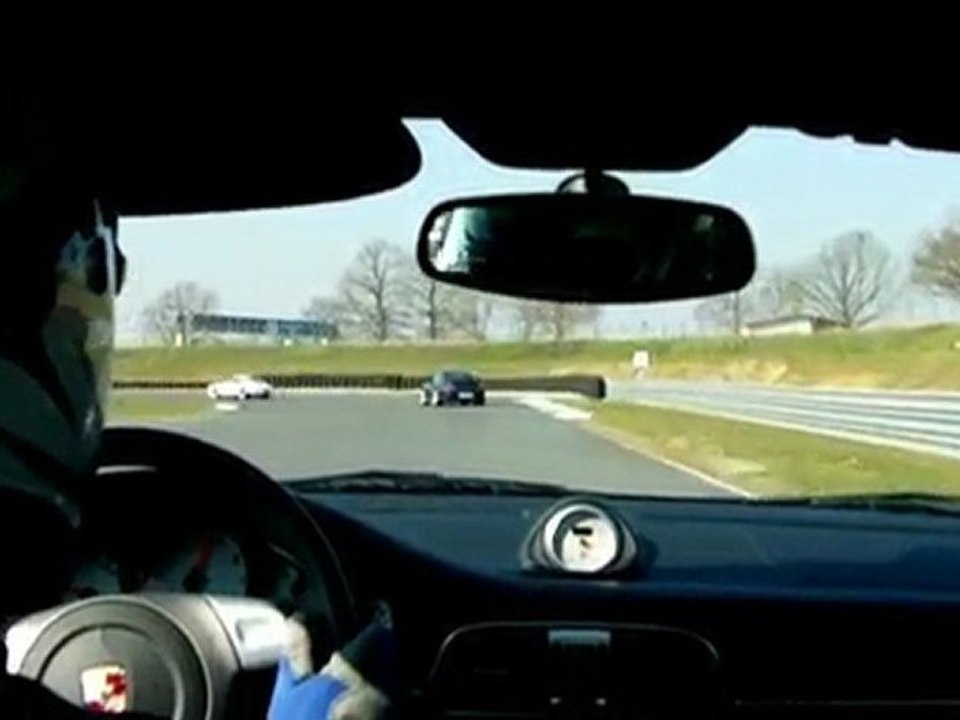 Circuit Le Vigeant (Val de Vienne) poursuite Porsche 996 gt3