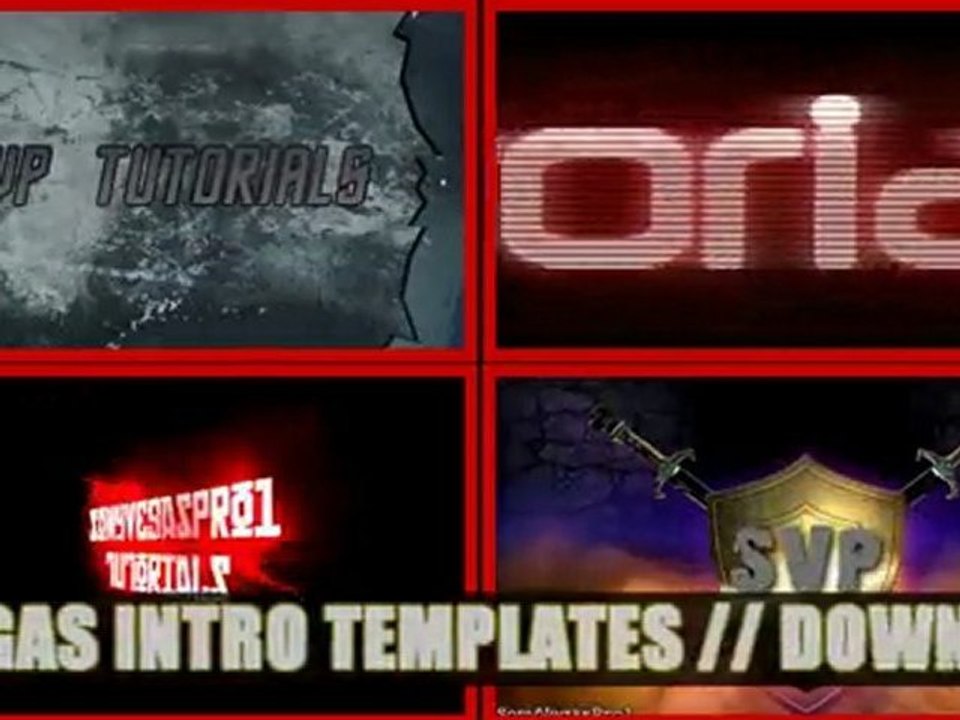 Free Sony Vegas Intro Templates - PROMO