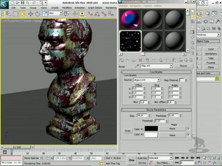 How-to give a patina aspect to an object with 3ds Max