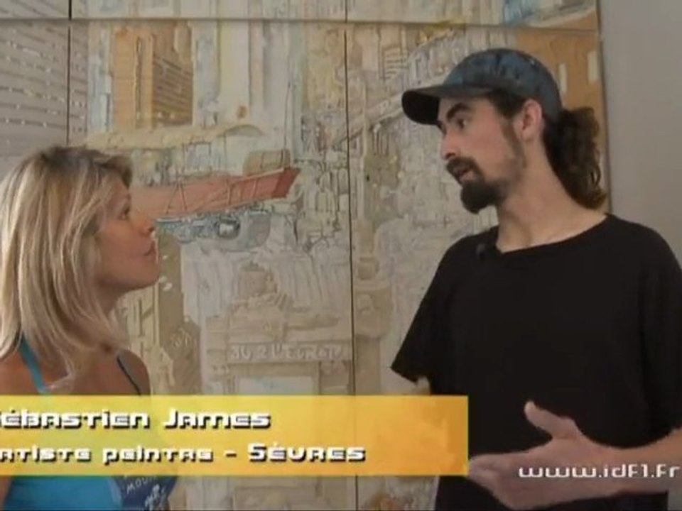 Les fresques murales de Sébastien James