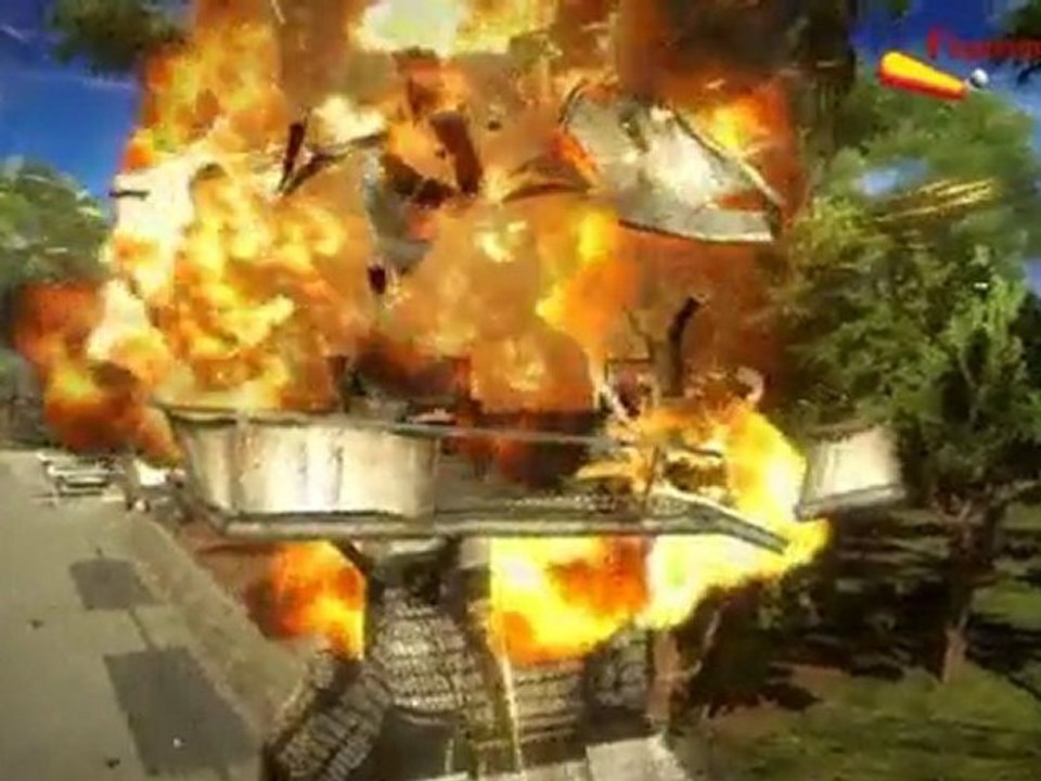 Just Cause 2: Rocket Launcher Stunt