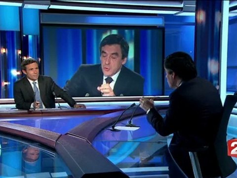 Patrick Pujadas reçoit François Fillon