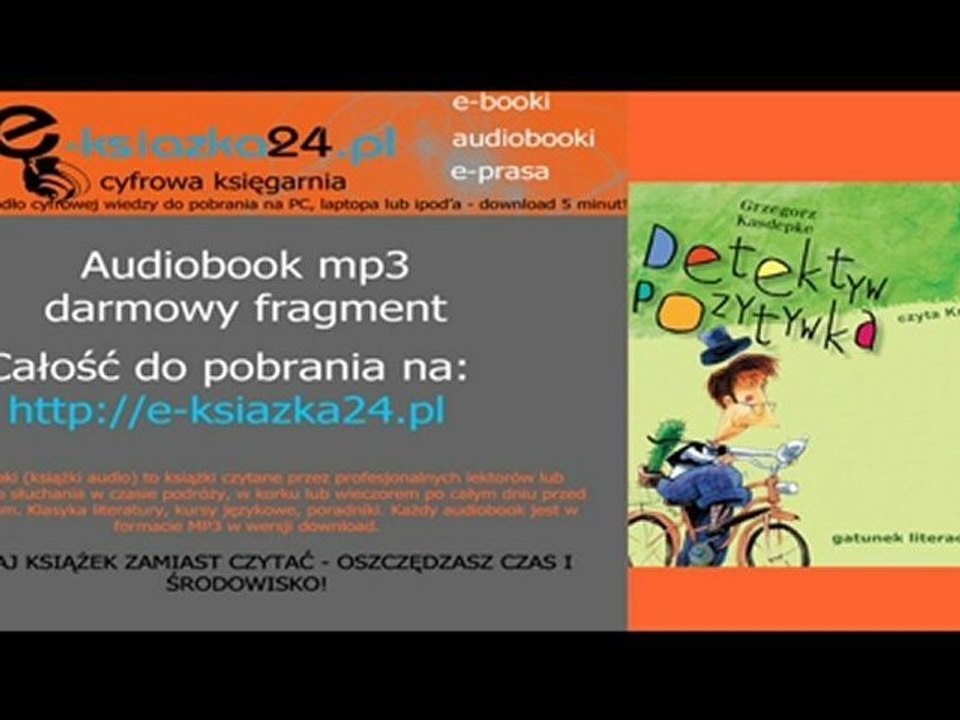 Detektyw Pozytywka (cz.1) - audiobook